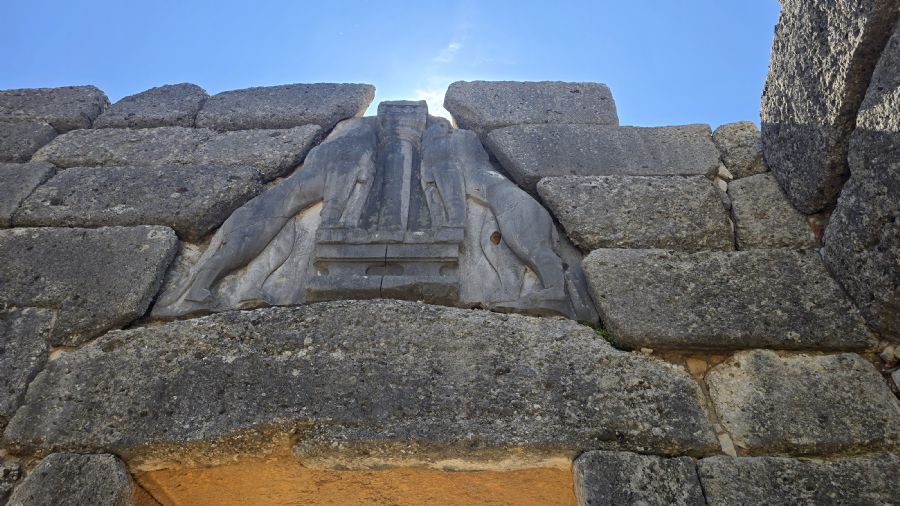 שער האריות, מיקנה